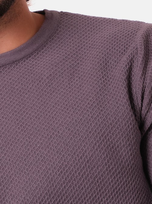 Pull uni col rond fine maille - Kiabi