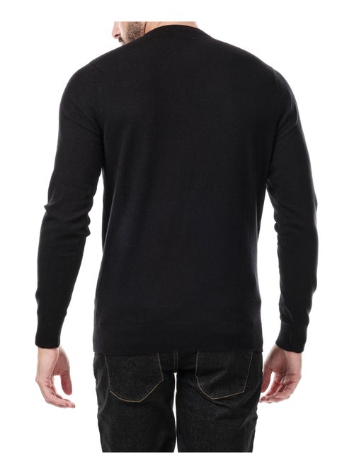 Pull uni col rond - Kiabi