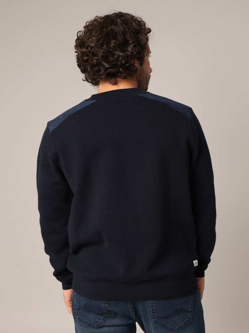 Pull uni en maille 'Deeluxe' - Kiabi Pull uni en maille 'Deeluxe' - Kiabi