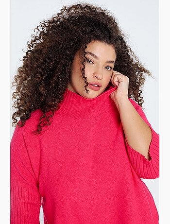 Pull uni en viscose PAPRIKA