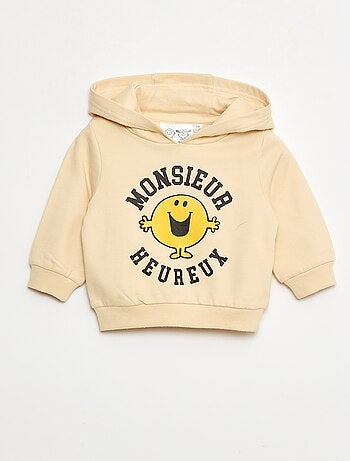 Pull uni 'Monsieur Madame' en coton