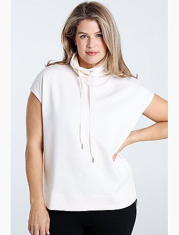 Pull uni sans manches PAPRIKA