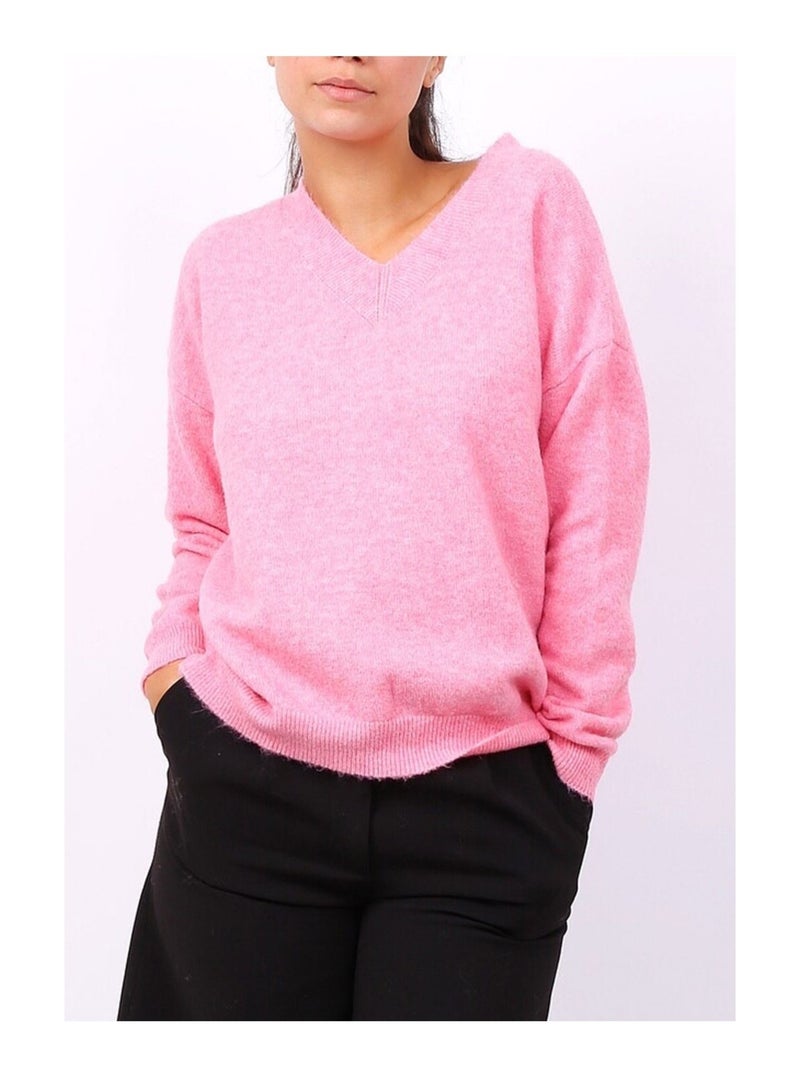 Pull V Kebello Rose - Kiabi