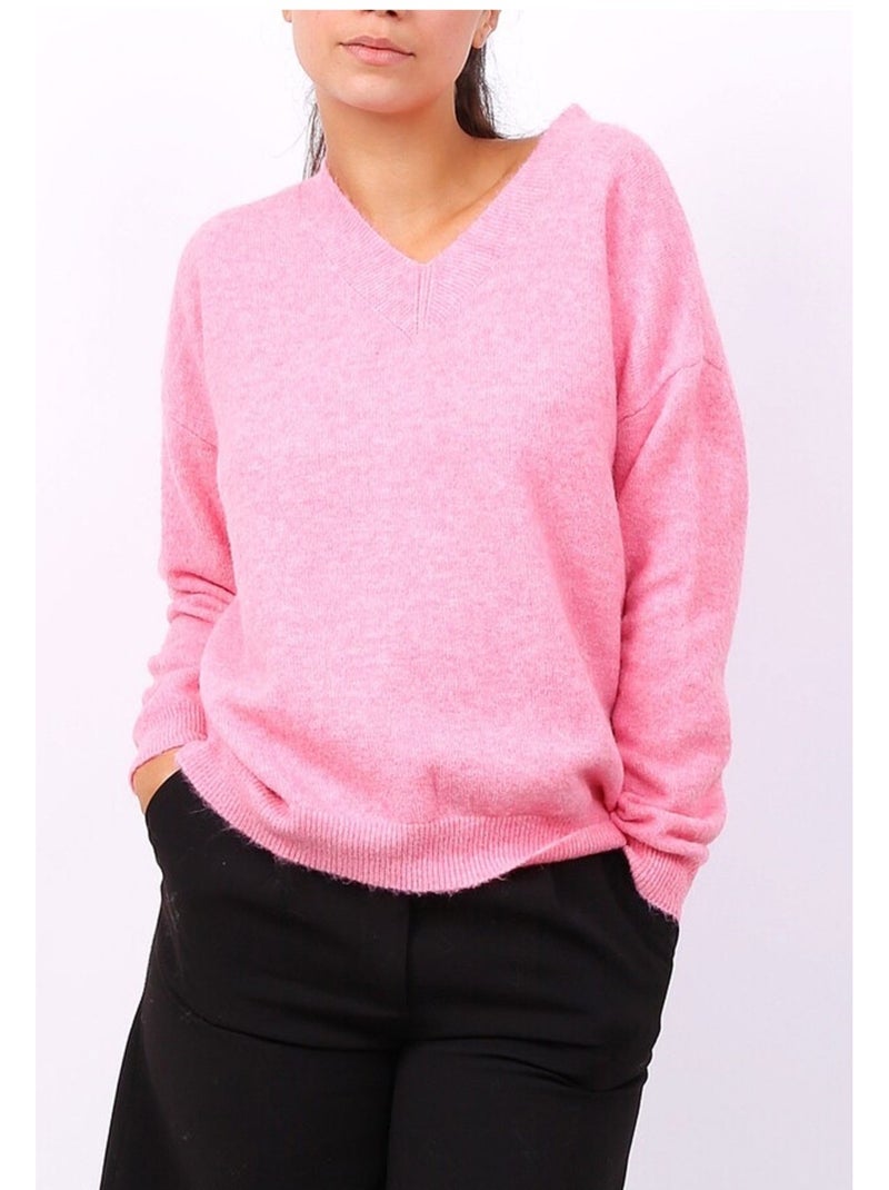 Pull V Kebello Rose - Kiabi