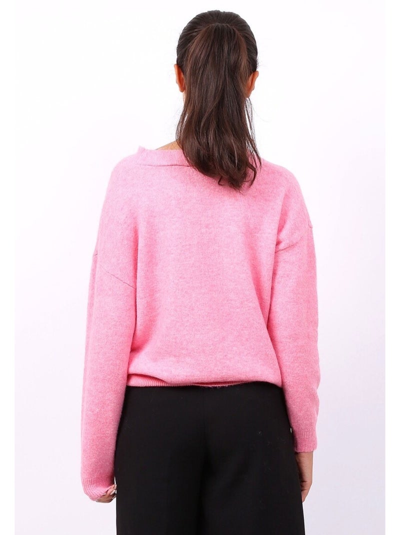 Pull V Kebello Rose - Kiabi