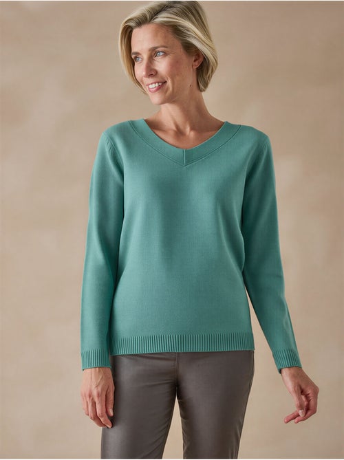 Pull V manches longues - DAXON - Kiabi Pull V manches longues - DAXON - Kiabi
