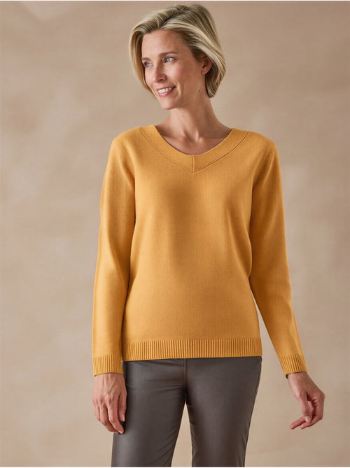 Pull V manches longues - DAXON - Kiabi Pull V manches longues - DAXON - Kiabi