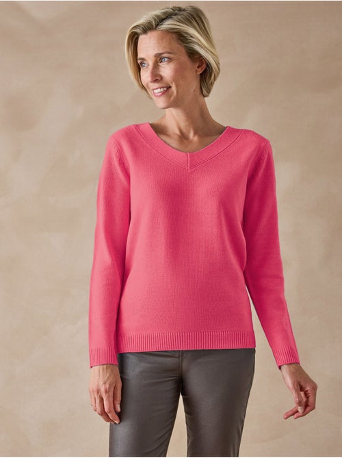 Pull V manches longues - DAXON - Kiabi