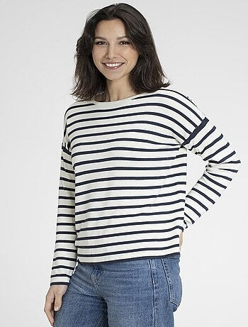 Pull VAGUE Marine Pulls rond