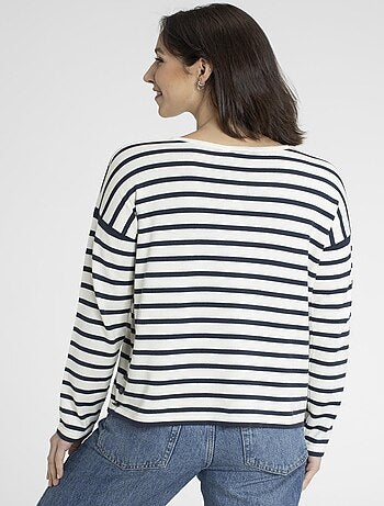 Pull VAGUE Marine Pulls rond