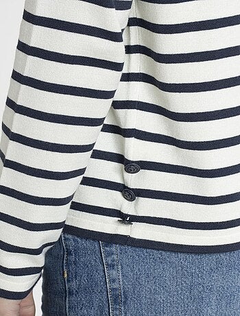 Pull VAGUE Marine Pulls rond