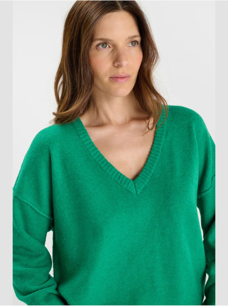 Pull WINONA 'Le Temps Des Cerises' Vert - Kiabi