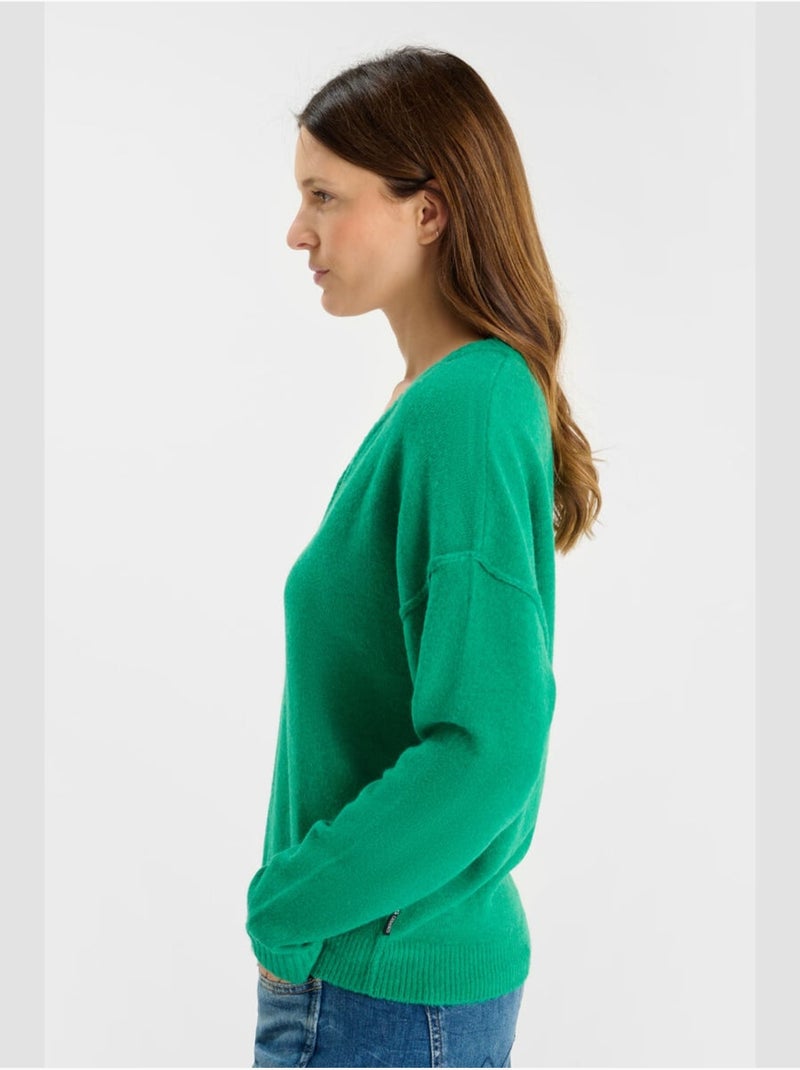 Pull WINONA 'Le Temps Des Cerises' Vert - Kiabi