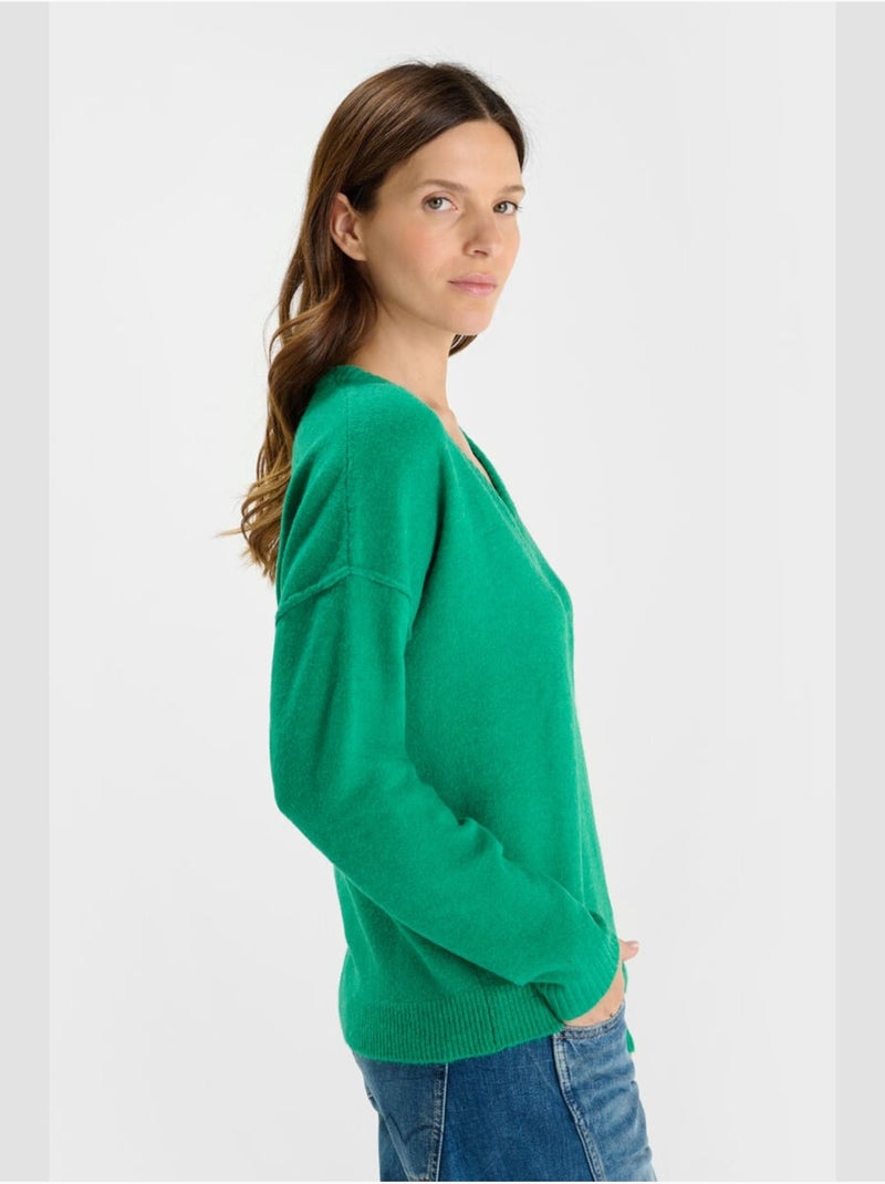 Pull WINONA 'Le Temps Des Cerises' Vert - Kiabi