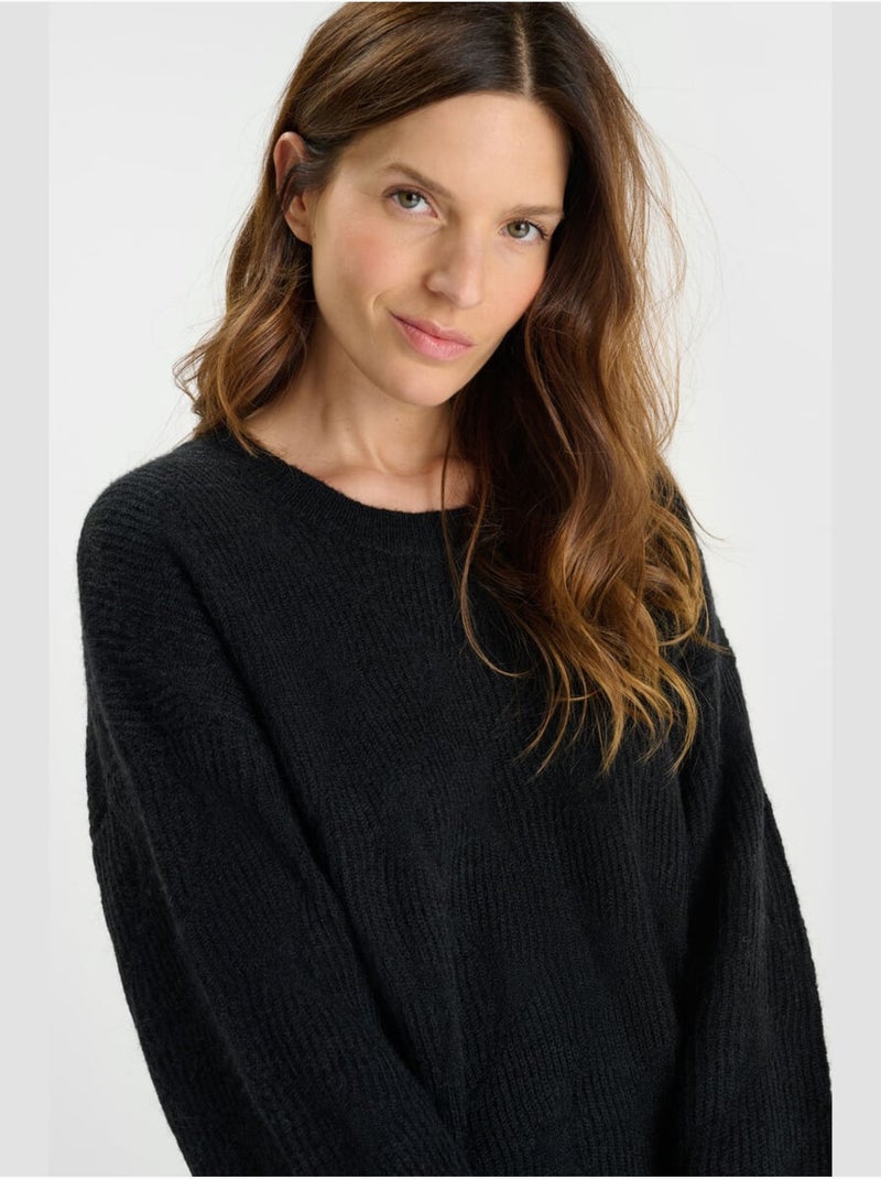 Pull ZELENA 'Le Temps Des Cerises' Noir - Kiabi
