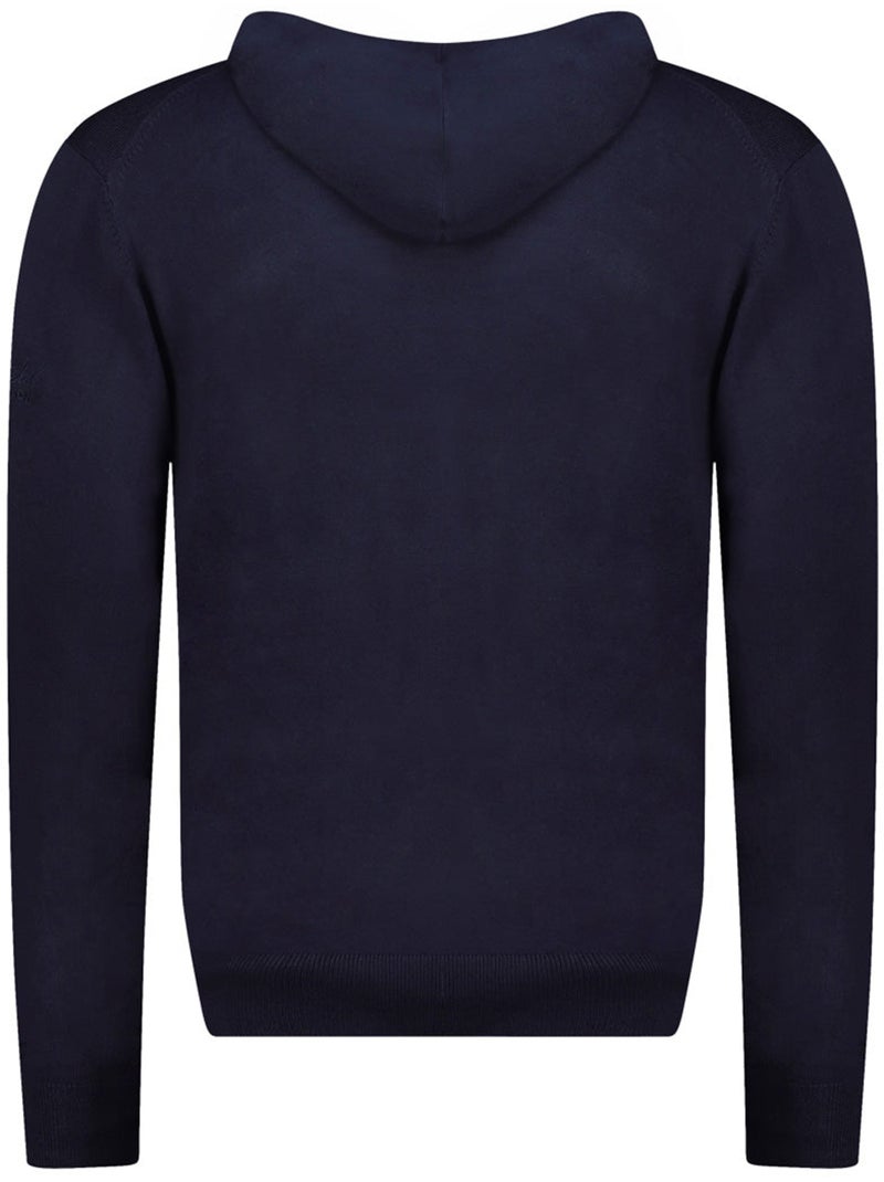 Pull zippé à capuche felinoodeak – canadian peak Bleu marine - Kiabi