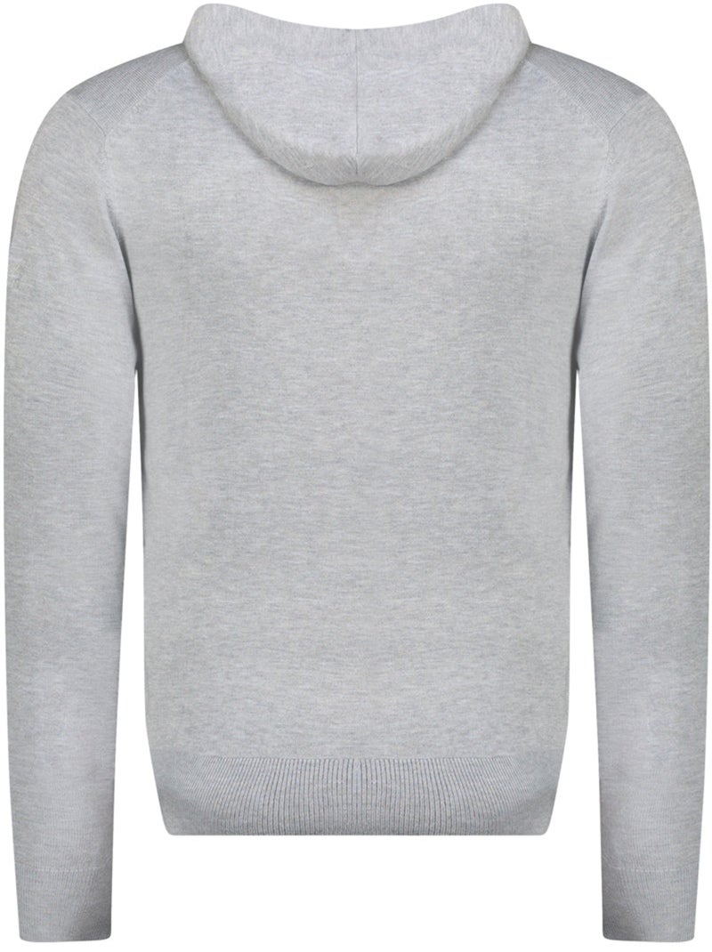 Pull zippé à capuche felinoodeak – canadian peak Gris clair - Kiabi