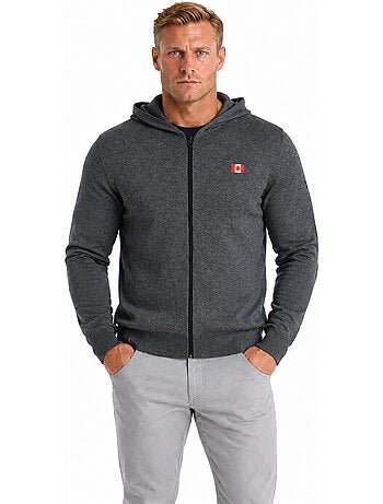 Pull zippé à capuche felinoodeak – canadian peak
