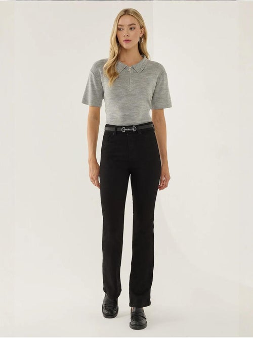 Pull zippé à col polo - Kiabi Pull zippé à col polo - Kiabi