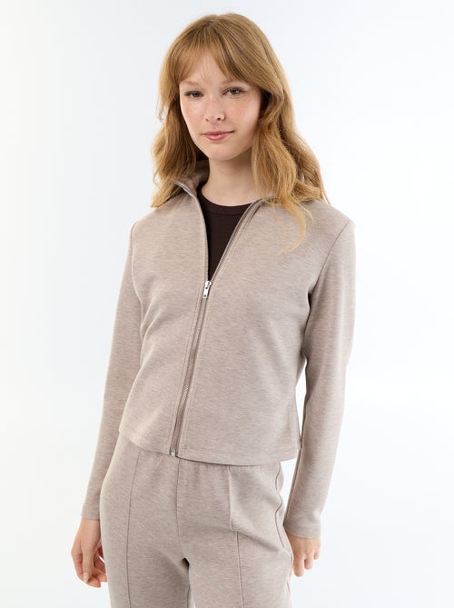 Pull zippé col montant - Kiabi Pull zippé col montant - Kiabi