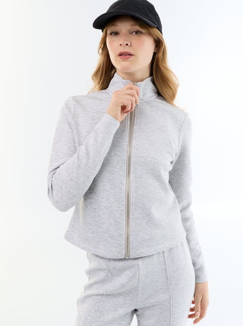 Pull zippé col montant - Kiabi Pull zippé col montant - Kiabi