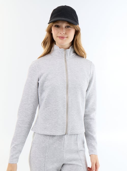 Pull zippé col montant - Kiabi Pull zippé col montant - Kiabi