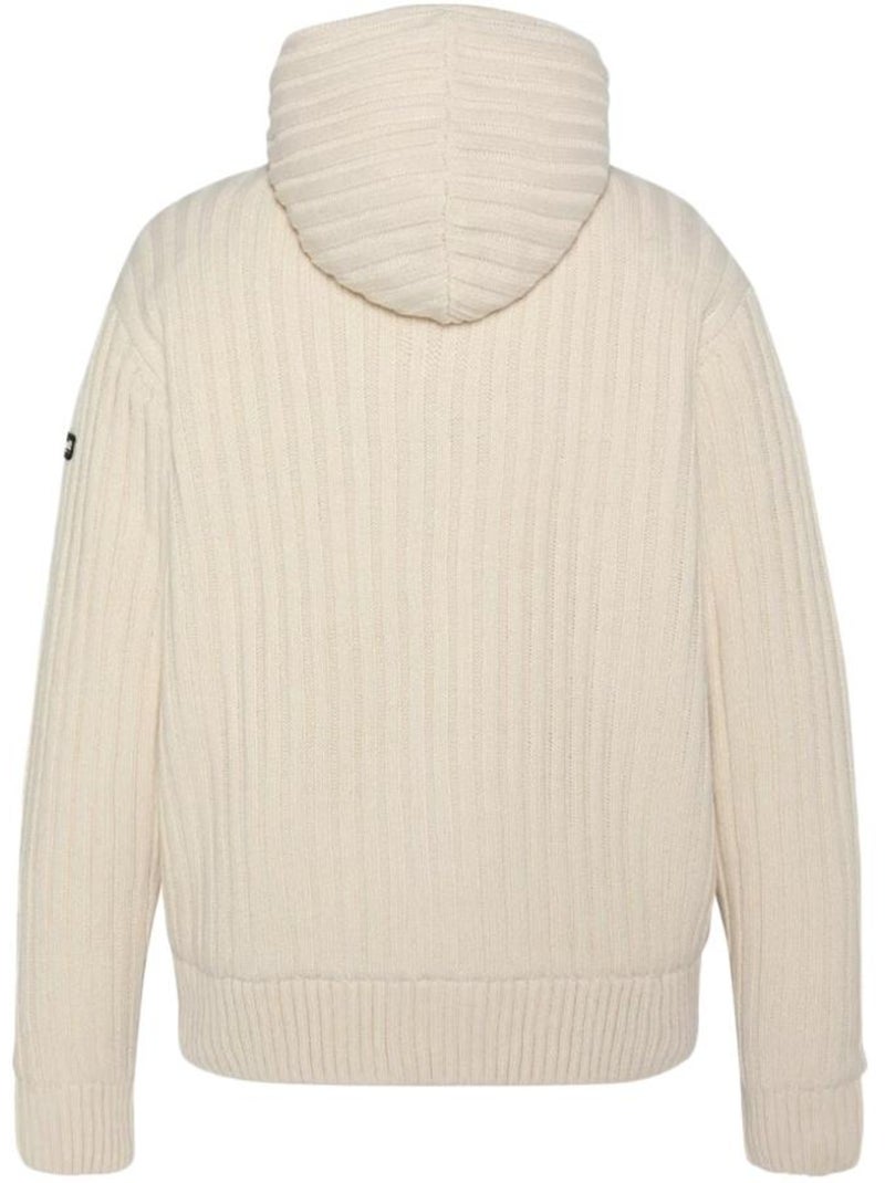 Pull Zippé Homme Schott Ecru - Kiabi