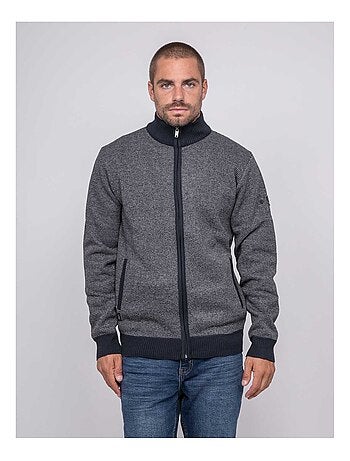 Pull zippé latourix