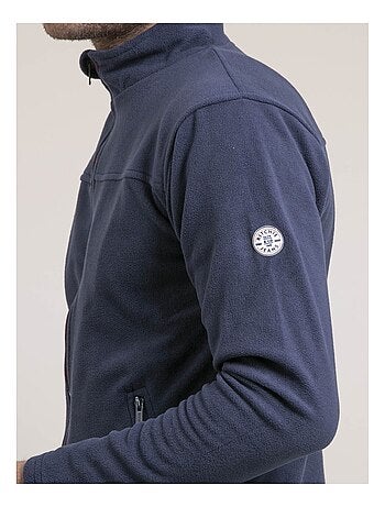 Pull zippé polaire wecatlon