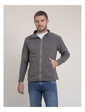Pull zippé polaire wecatlon