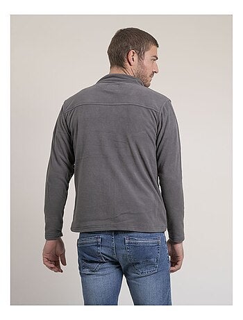 Pull zippé polaire wecatlon