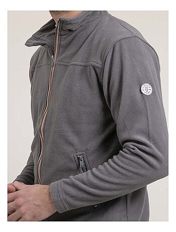 Pull zippé polaire wecatlon