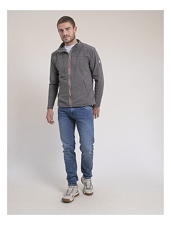 Pull zippé polaire wecatlon