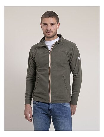Pull zippé polaire wecatlon