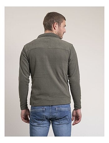 Pull zippé polaire wecatlon