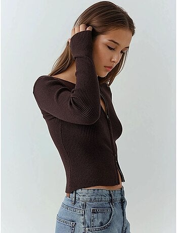 Pull zippé Sabrina