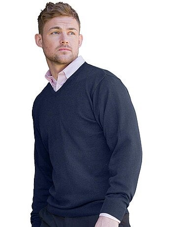 Pullover à col en v - russell collection