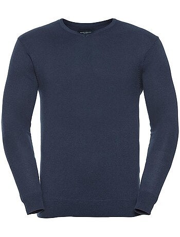 Pullover à col en v - russell collection