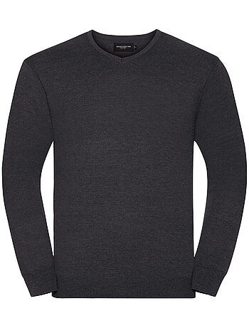 Pullover à col en v - russell collection