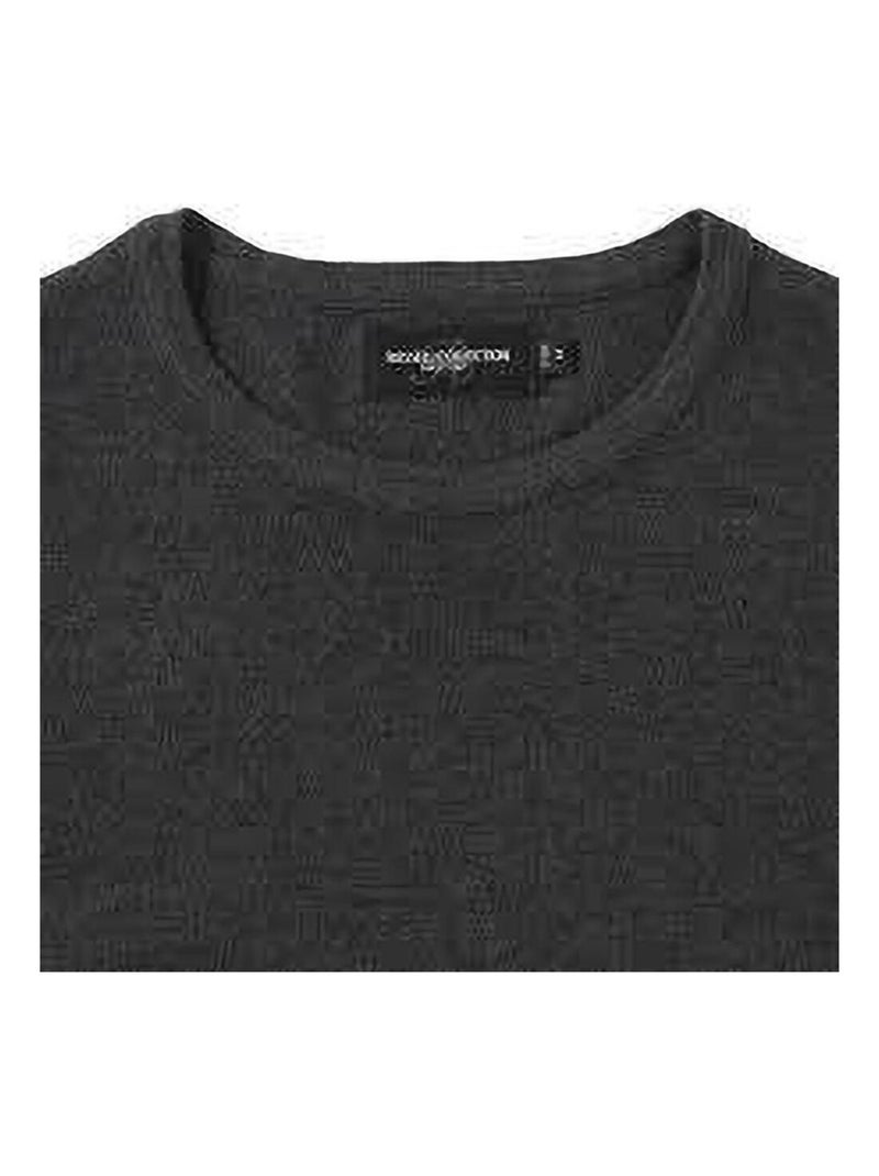 Pullover à col en v - russell collection gris anthracite - Kiabi