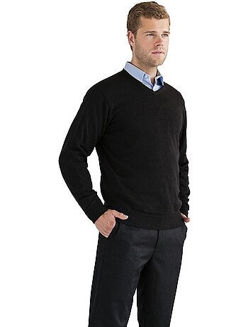 Pullover à col en v - russell collection