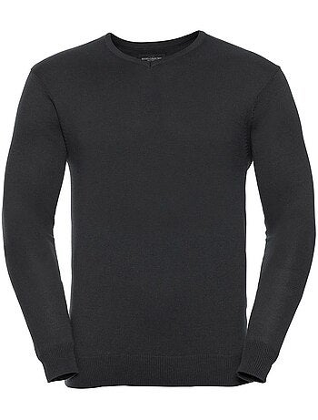 Pullover à col en v - russell collection