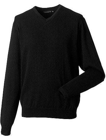 Pullover à col en v - russell collection