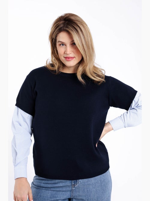 Pulls 2 en 1 uni PAPRIKA - Kiabi