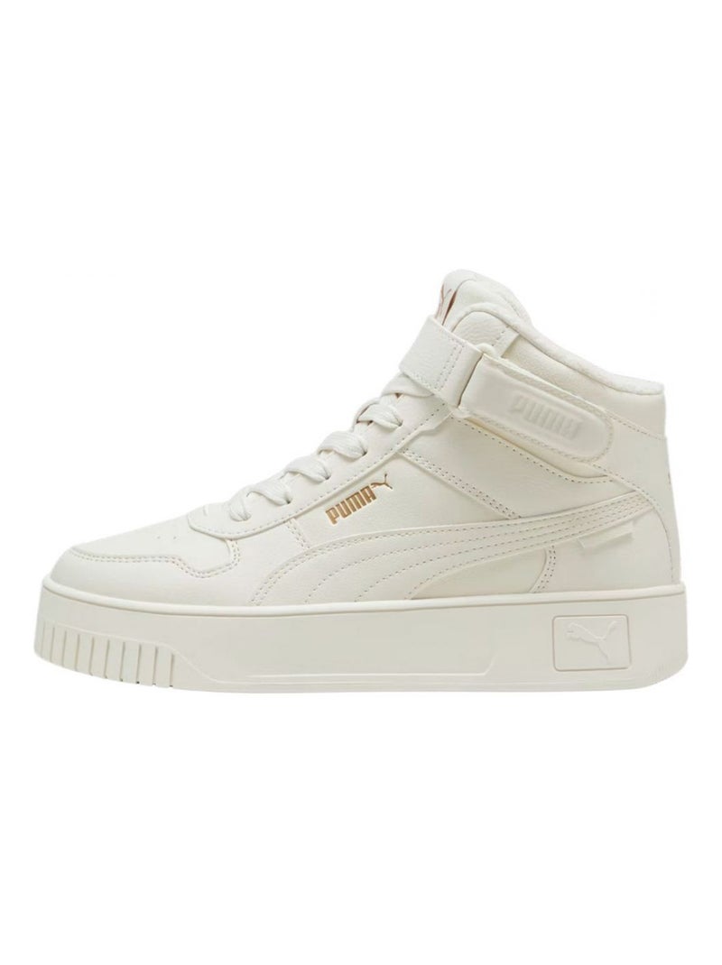 Puma - Baskets CARINA STREET Crème - Kiabi