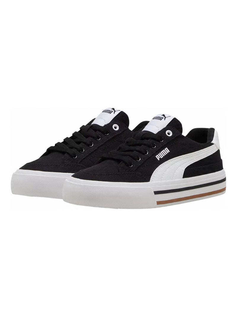 Puma - Baskets COURT CLASSIC VULC FS Blanc Noir - Kiabi