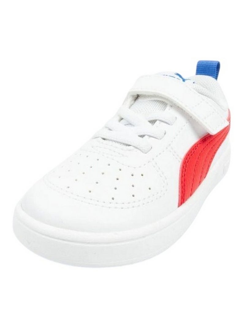 Puma - Baskets RICKIE Blanc Rouge - Kiabi