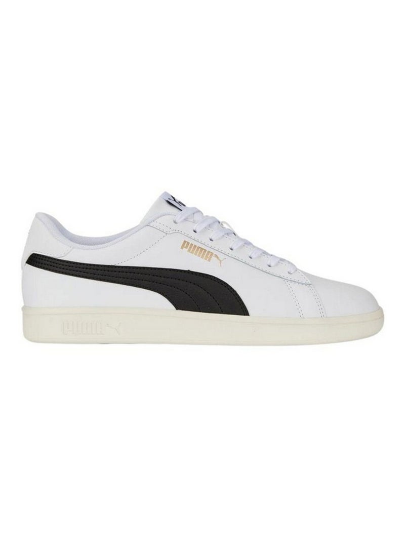 Puma - Baskets SMASH 3.0 Blanc Noir - Kiabi