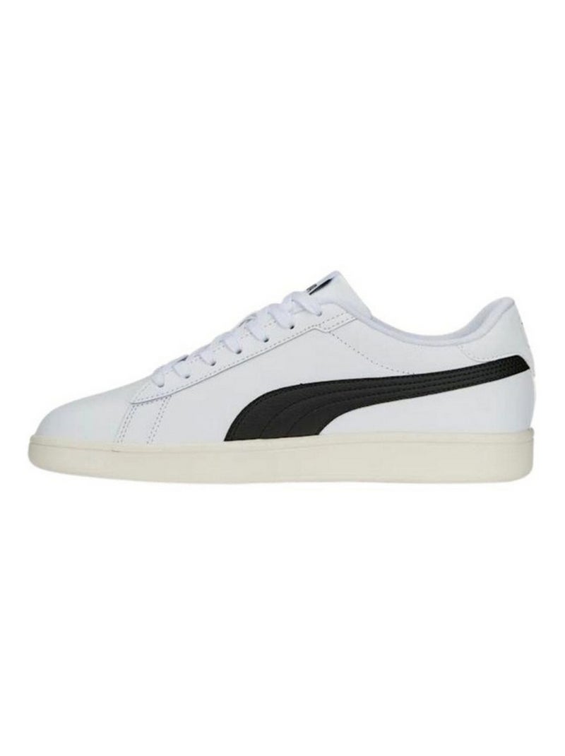 Puma - Baskets SMASH 3.0 Blanc Noir - Kiabi