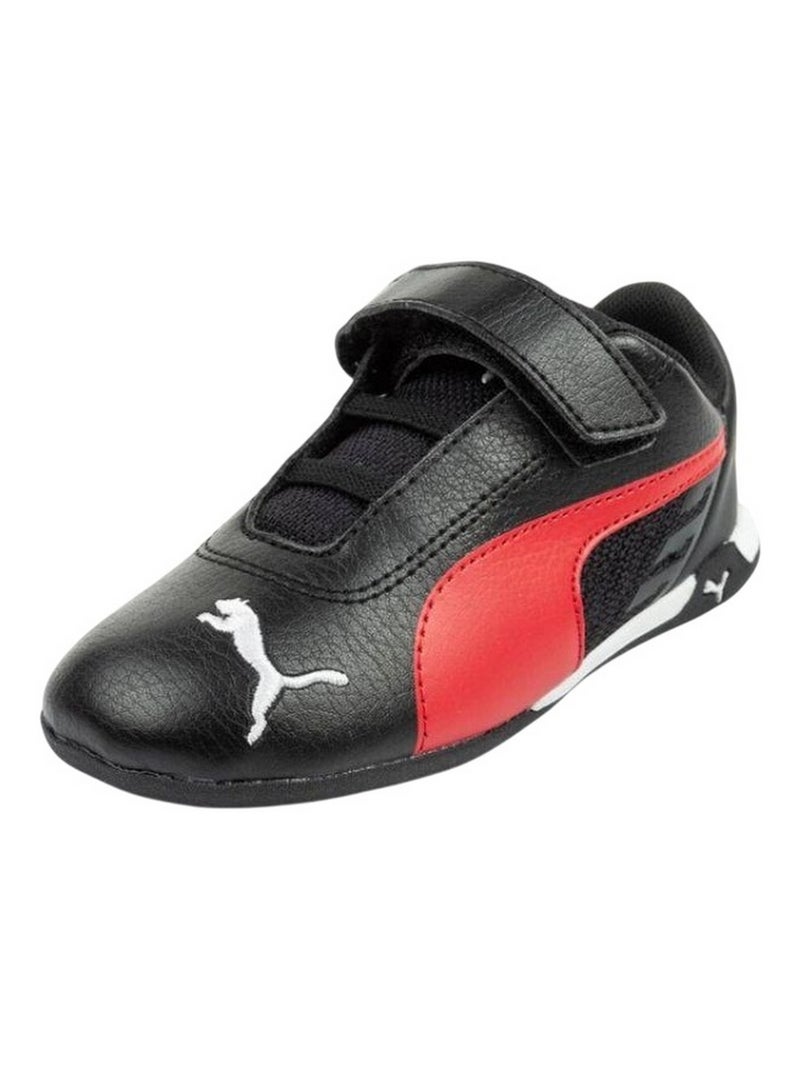 Puma - Baskets sports RACE Noir Rouge - Kiabi
